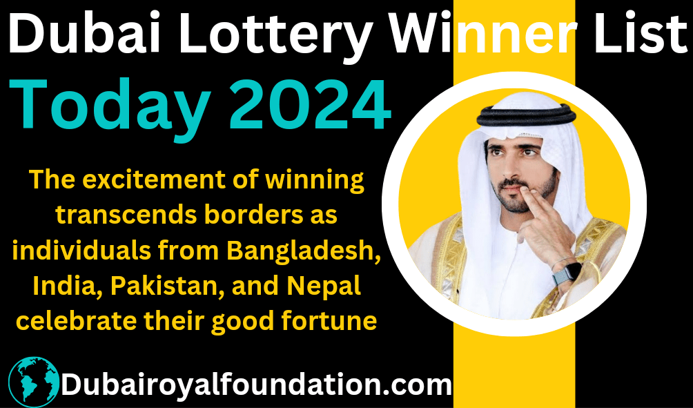 Dubai Lottery Winner List