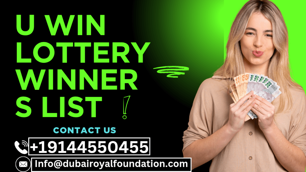 U win lottery winners list